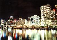 Sydney Night 1a001 Darling Harbour, Sydney